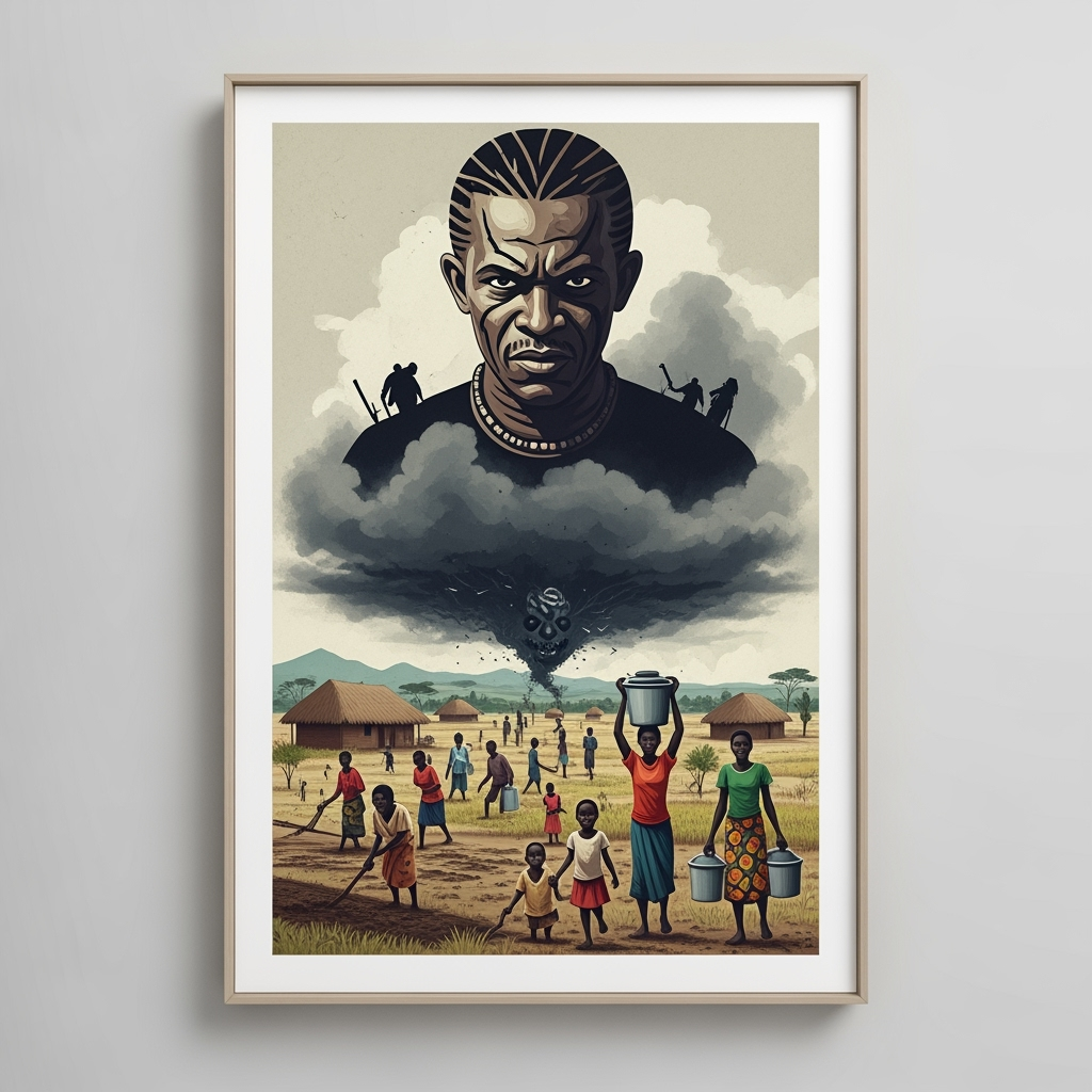 Illustration for: Kony's Alleged Crimes Still Impacting Uganda