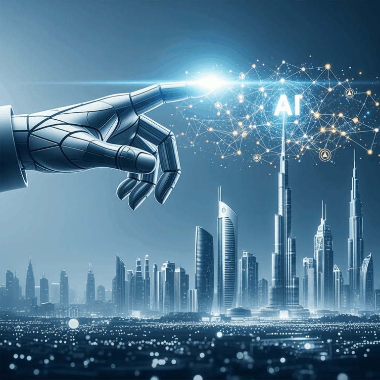 Illustration for: UAE: Pioneering the Future of AI Innovation