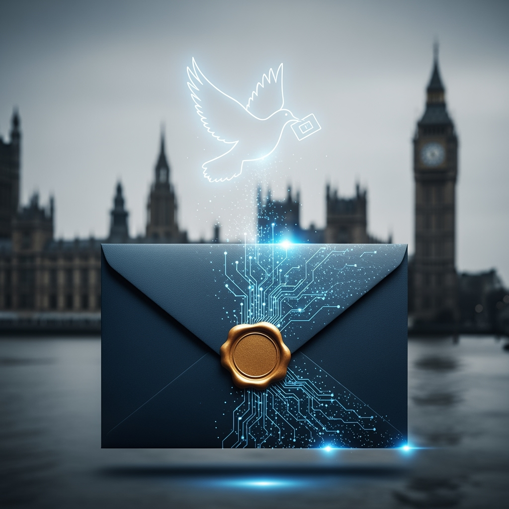 Illustration for: UK Launches 'Silent Mail' for Secure Intelligence