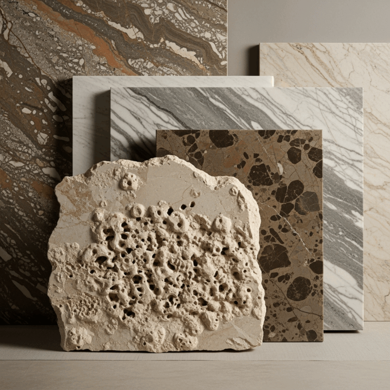 Illustration for: Explore 'Textured by Nature' Marble Collection