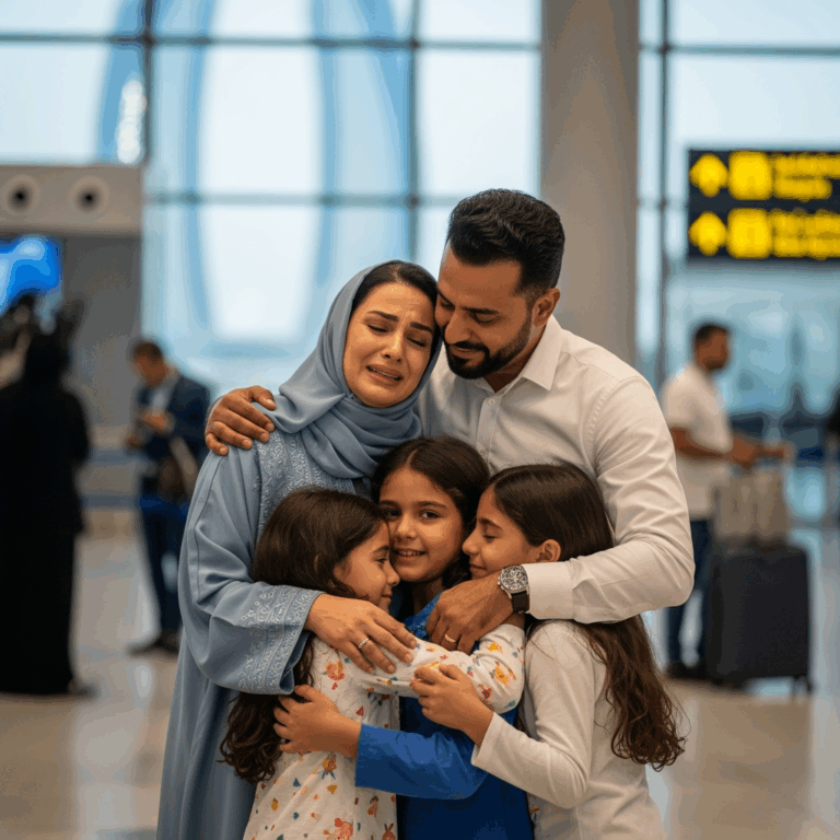 Illustration for: Family Reunited in UAE After 3-Year Search