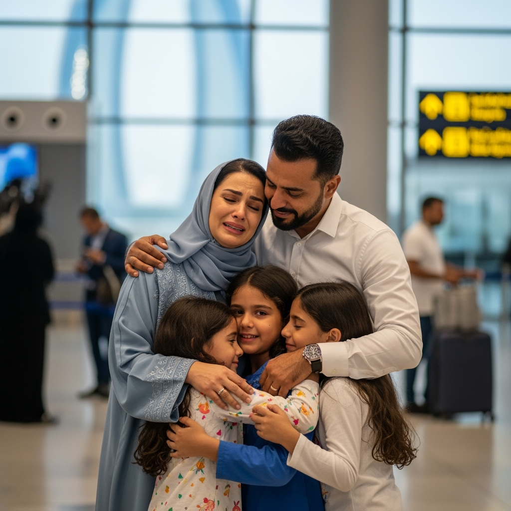 Illustration for: Family Reunited in UAE After 3-Year Search