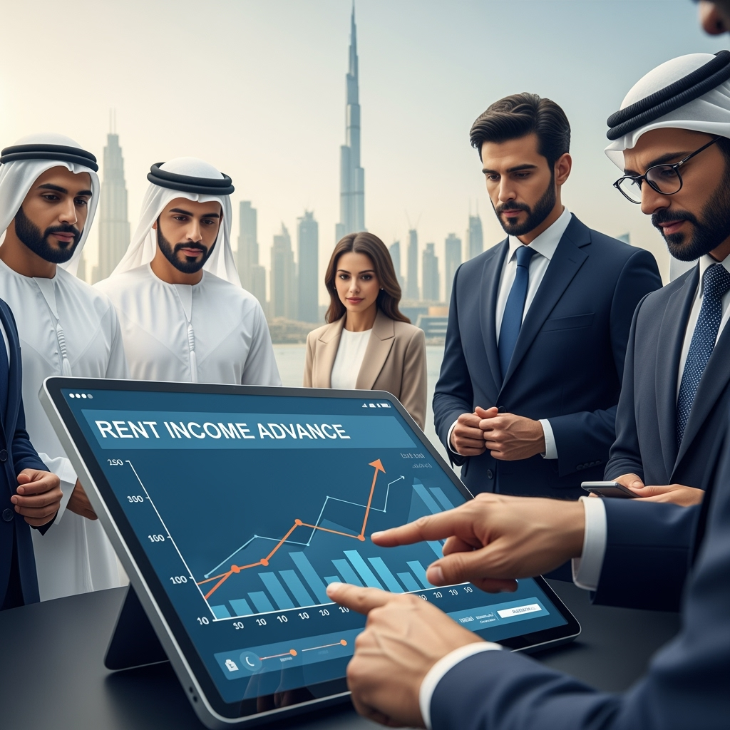 Illustration for: Dubai Investors: Get Rent Income in Advance