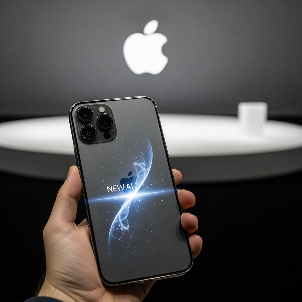 Illustration for: Apple Unveils iPhone 17 with AI Features