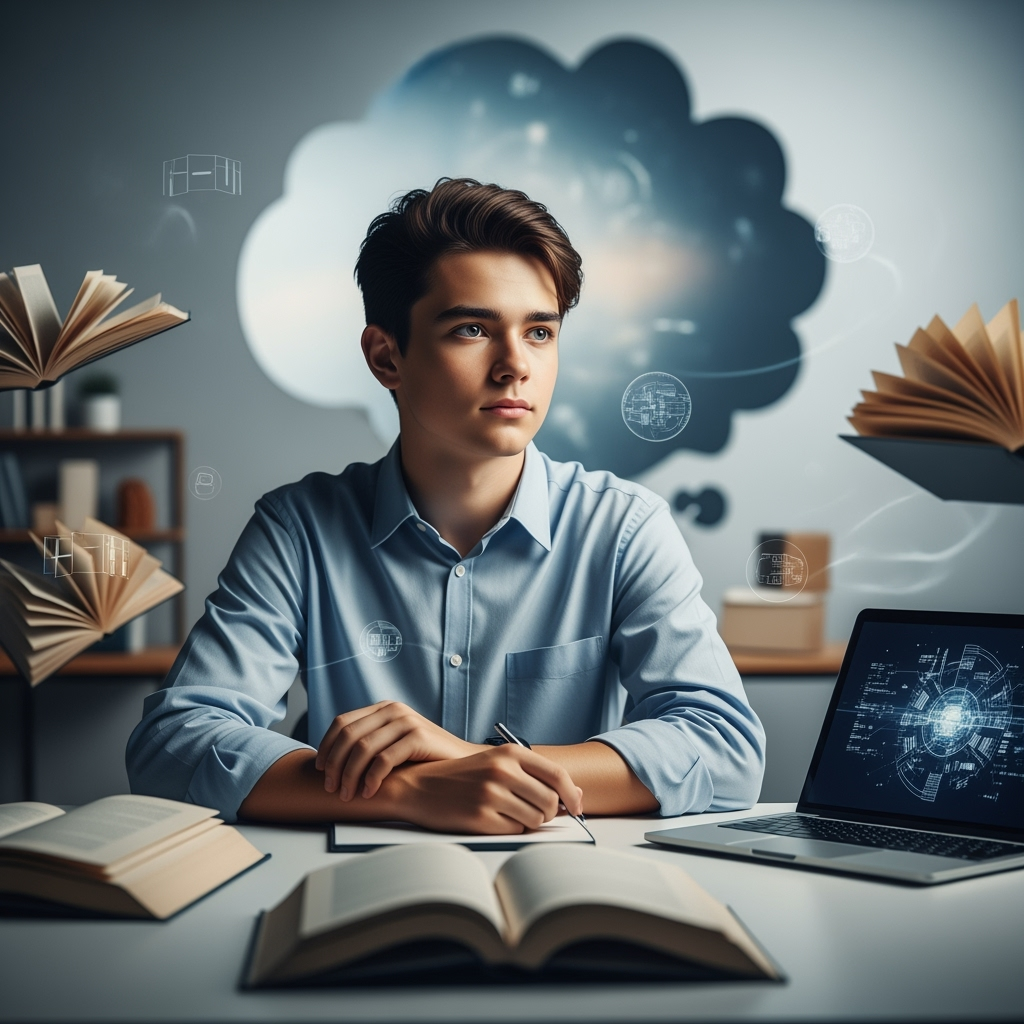 Illustration for: Teen with Extraordinary Memory: Case Study
