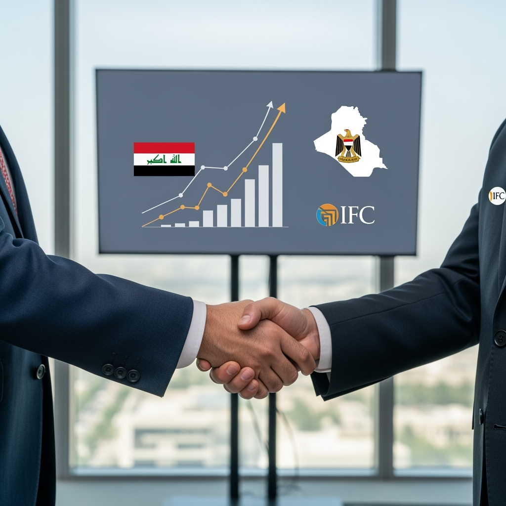 Illustration for: Iraq Strengthens Ties with International Finance Corporation