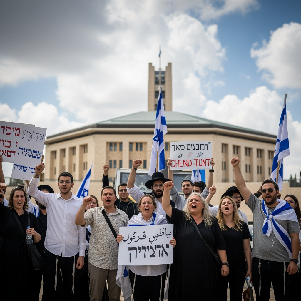 Illustration for: Controversial Decision Sparks Israeli Criticism