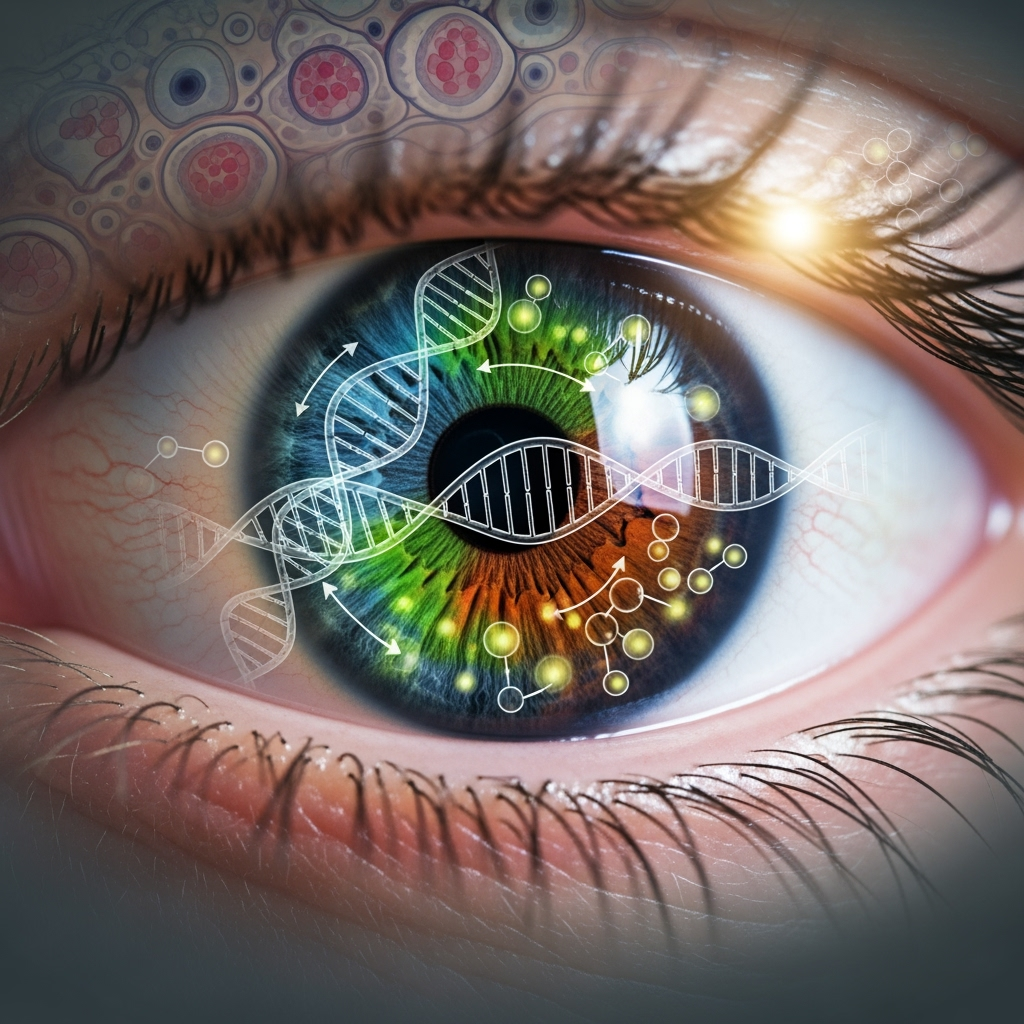 Illustration for: The Science Behind Eye Colors