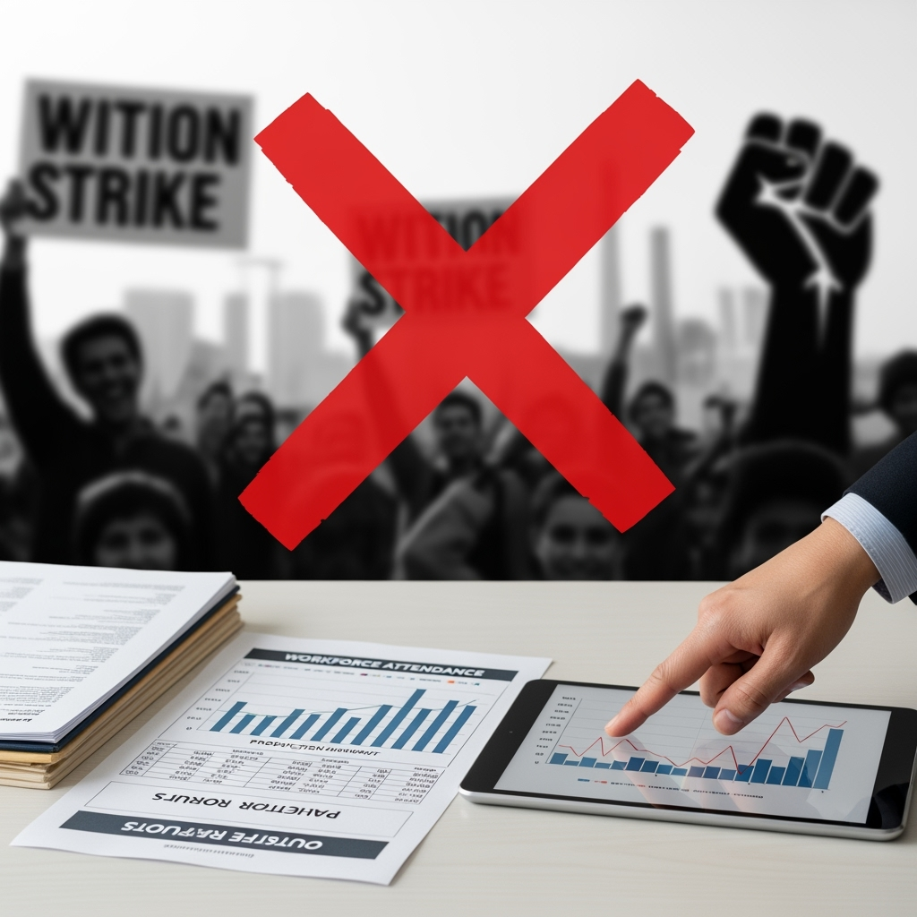 Illustration for: Evidence Refutes Alleged Strike Claims