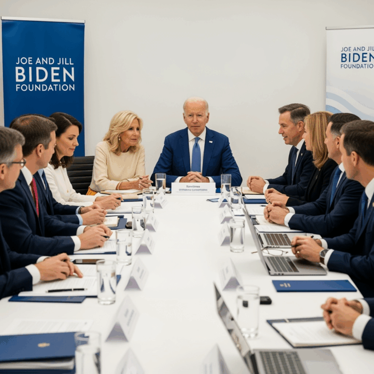 Illustration for: Joe and Jill Biden Foundation Forms Steering Committee
