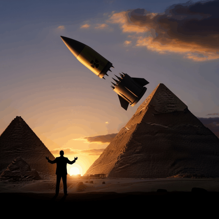 Illustration for: Egypt Urges Nuclear Disarmament in Middle East