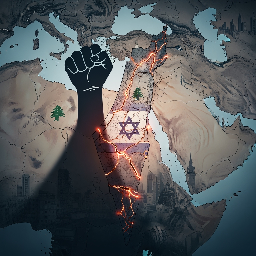 Illustration for: Israeli Aggressions and Regional Stability Concerns