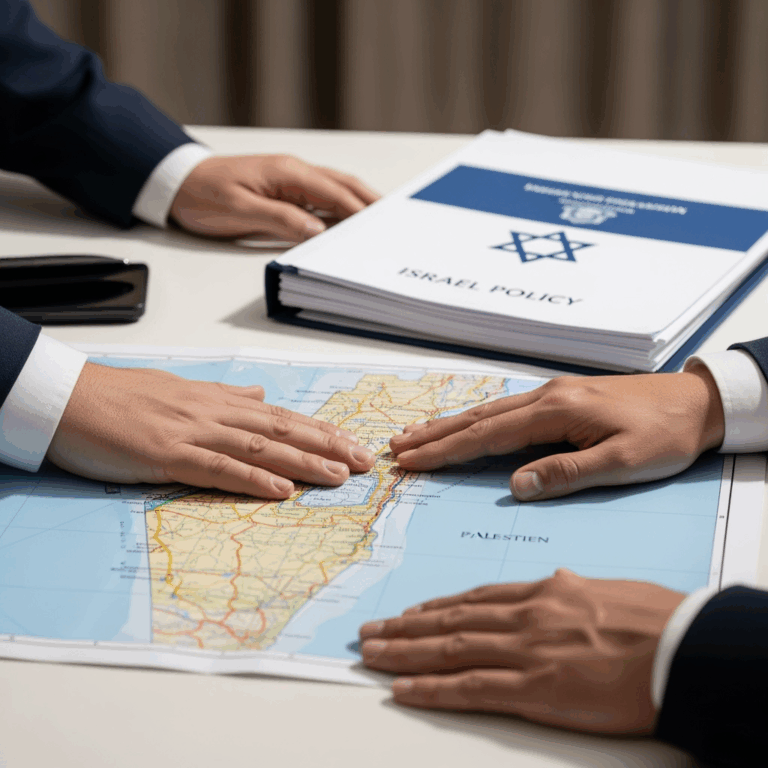 Illustration for: Israel's Policy and Its Impact on Negotiations