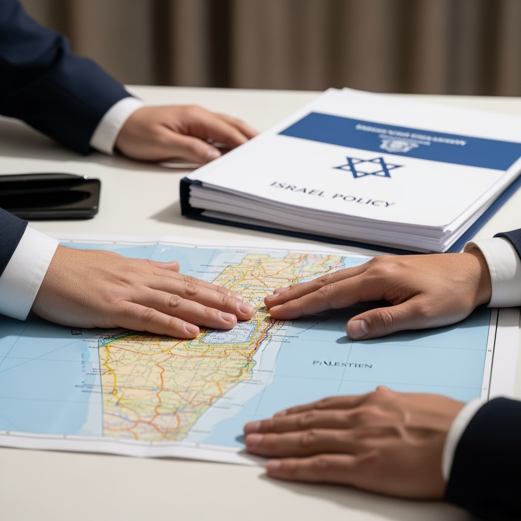 Illustration for: Israel's Policy and Its Impact on Negotiations