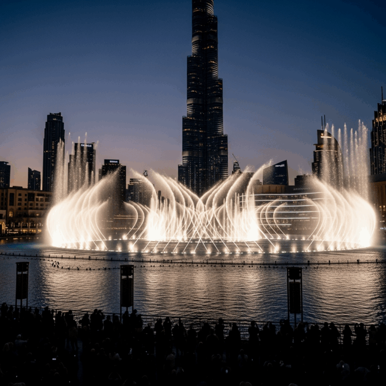 Illustration for: Dubai Fountain's Spectacular Return Next Week