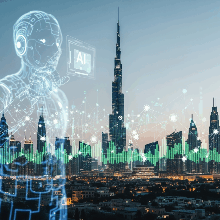 Illustration for: Dubai Pioneers AI Transparency in Content Creation