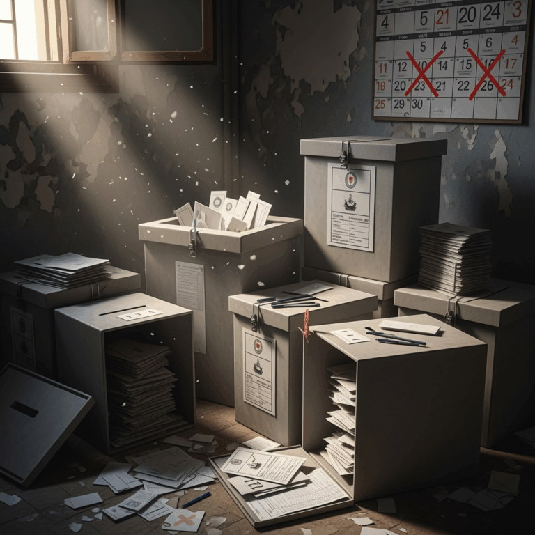 Illustration for: Syrian Parliamentary Elections Postponed Due to Preparations