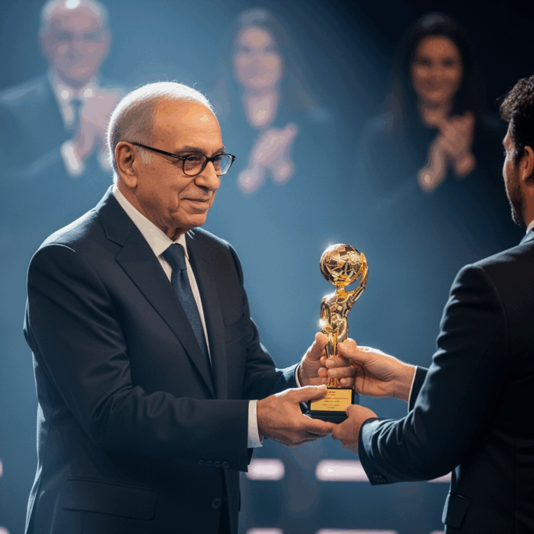 Illustration for: Salam Abou Hanna Wins Lifetime Achievement Award