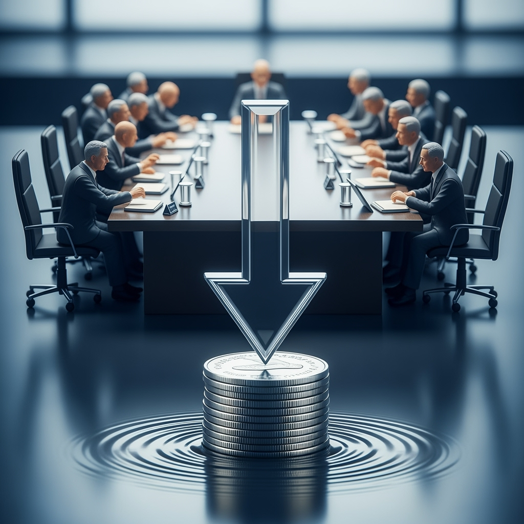 Illustration for: Federal Reserve's Debate on Interest Rate Cuts