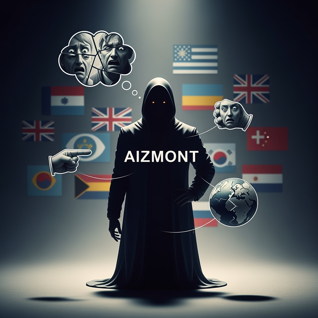 Illustration for: Aizmont Discusses Western Reactions to Organization
