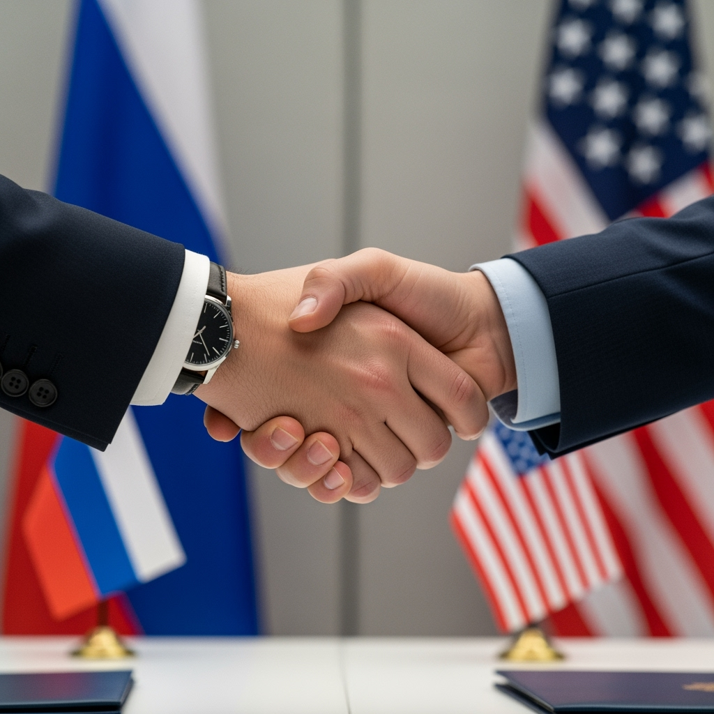 Illustration for: Russia-US Negotiations: Resuming Cooperation and Diplomacy