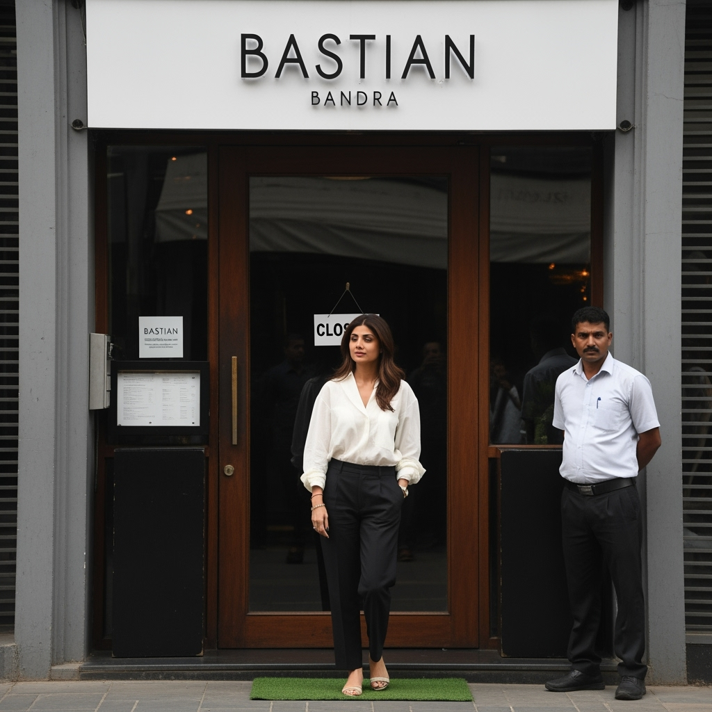 Illustration for: Shilpa Shetty Closes Bastian Bandra Restaurant