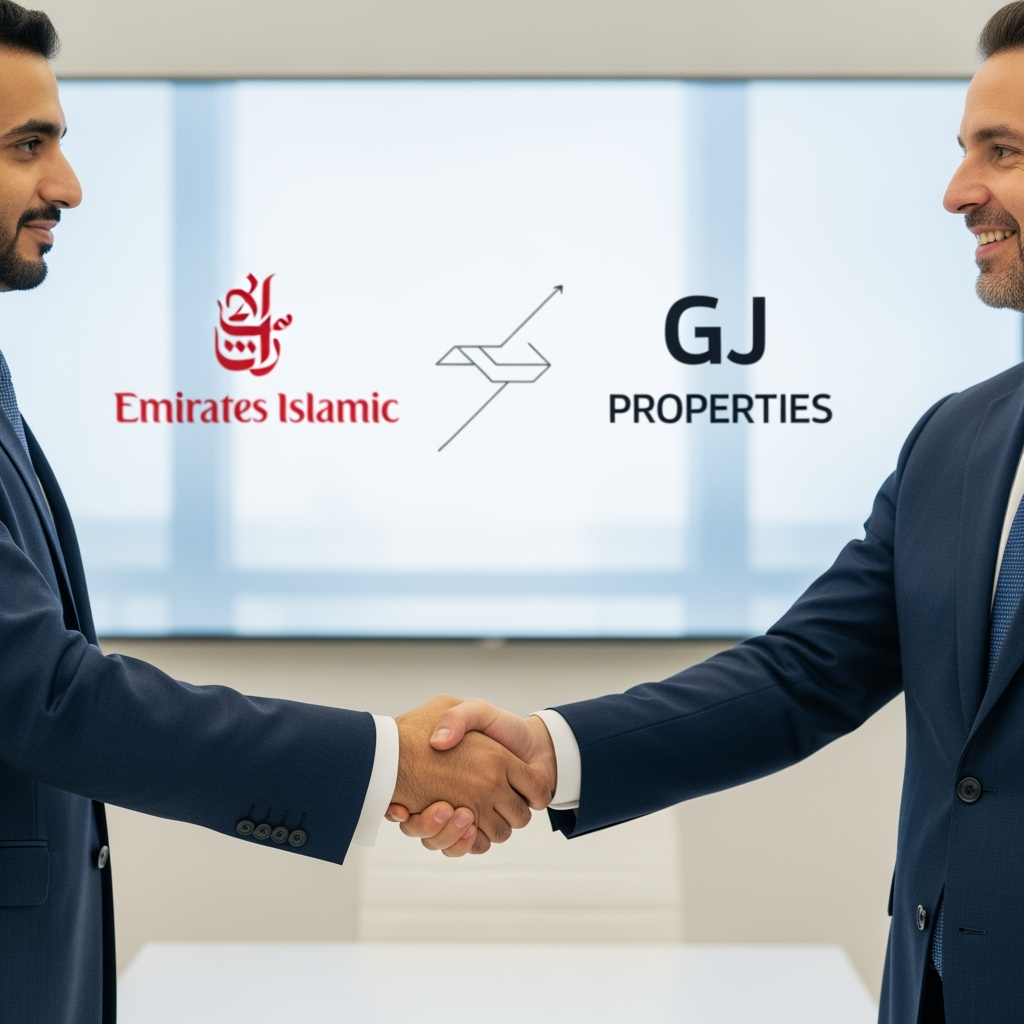 Illustration for: Emirates Islamic Partners with GJ Properties