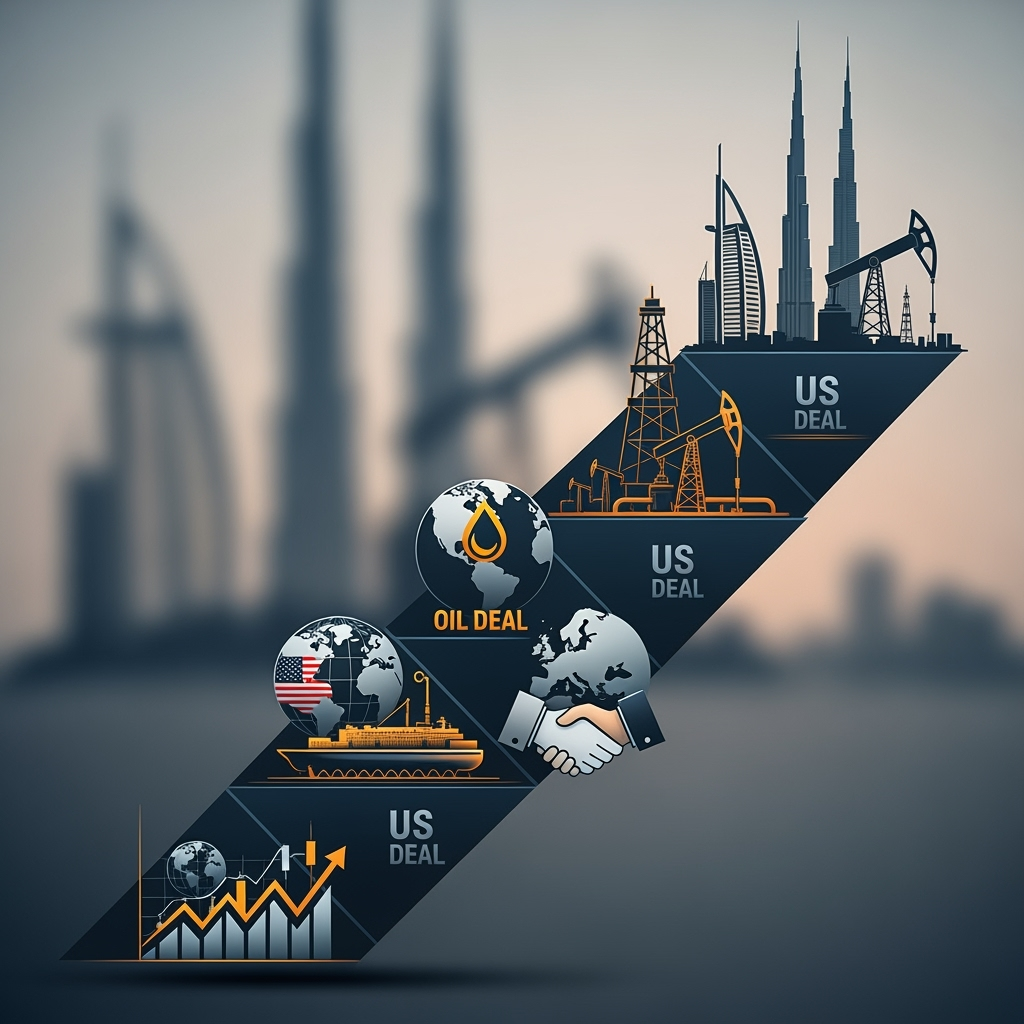 Illustration for: Top 5 Oil Deals August 2025: Arab Companies Lead