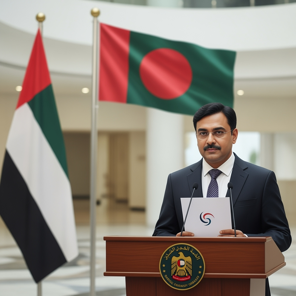Illustration for: Bangladesh Embassy Clarifies UAE Visa Rumors