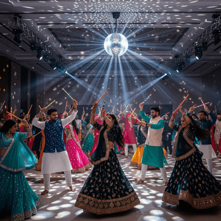 Illustration for: Celebrate Navratri with Disco Dandiya in Dubai