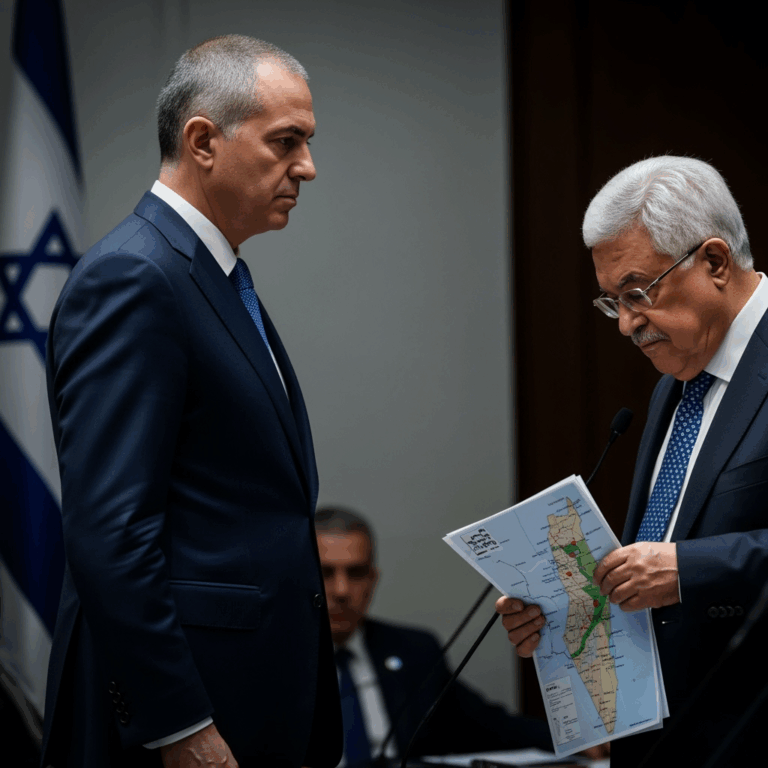 Illustration for: Israeli Criticism of Abbas's Gaza Intentions