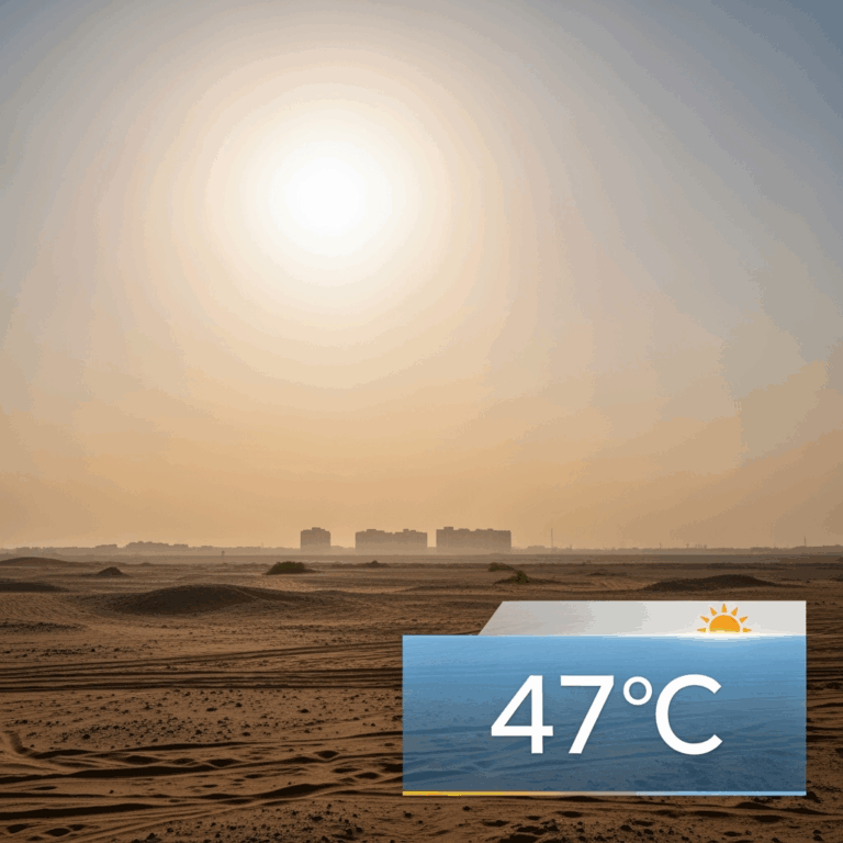 Illustration for: UAE Weather: Fair Skies, Highs of 47ºC Expected