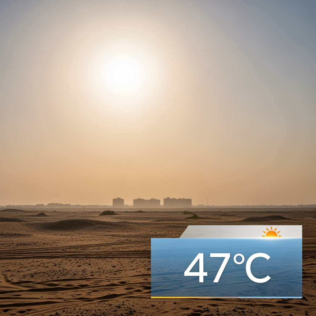 Illustration for: UAE Weather: Fair Skies, Highs of 47ºC Expected