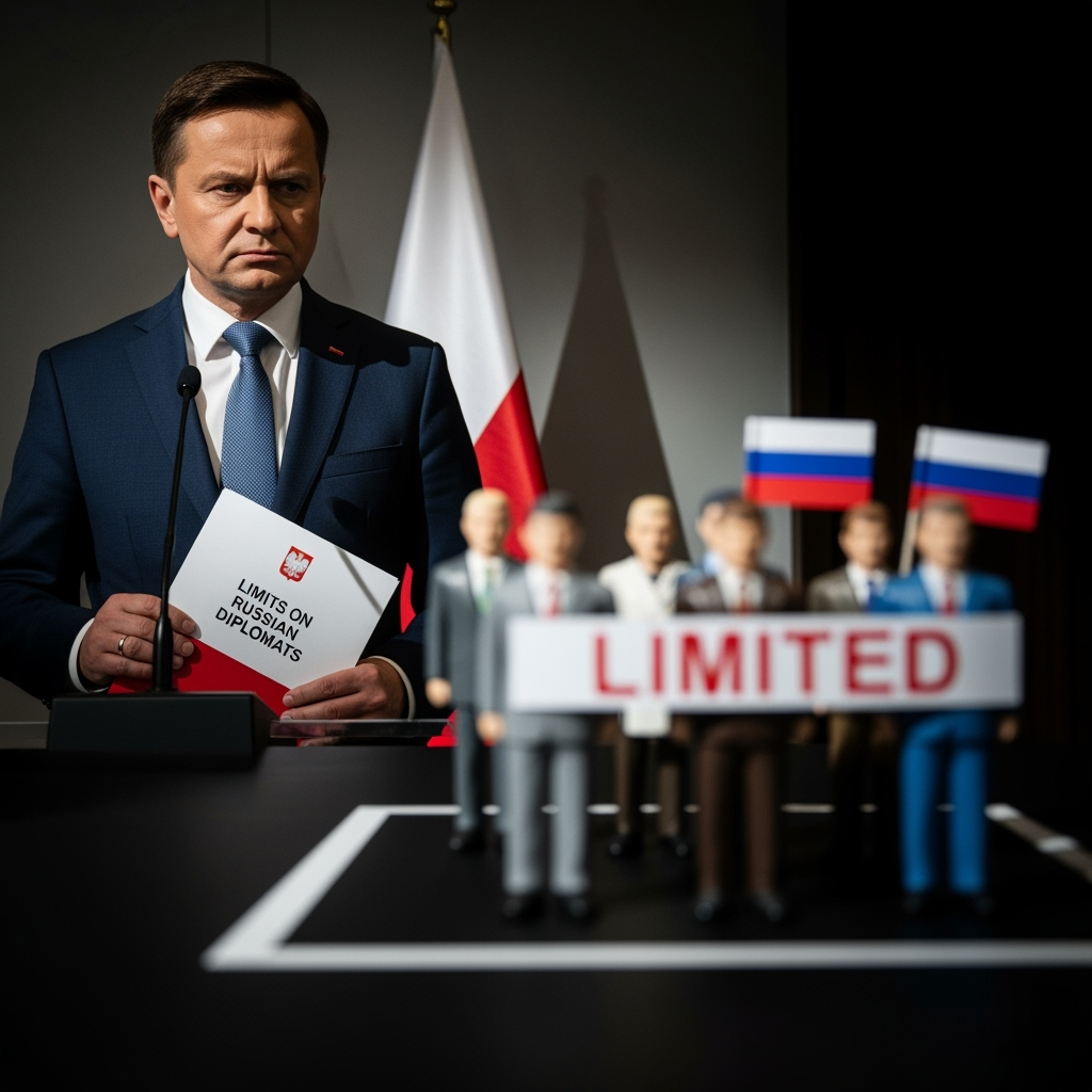 Illustration for: Poland Tightens Limits on Russian Diplomats