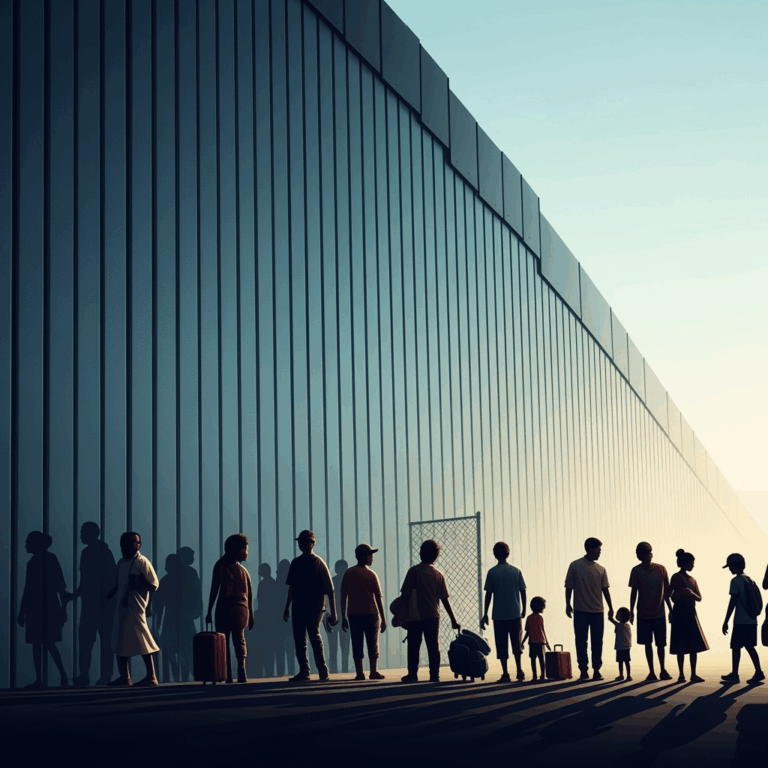 Illustration for: Trump's Immigration and Border Policies