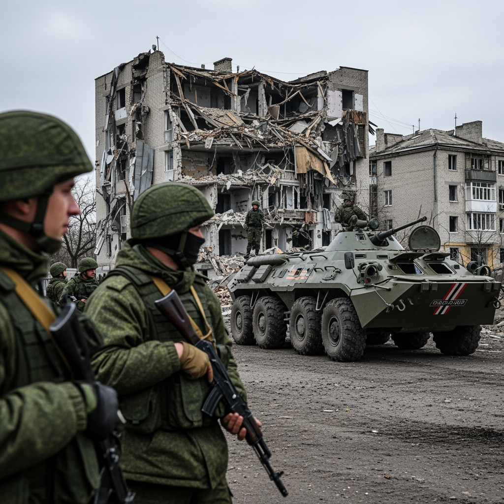 Illustration for: Russian Forces Liberate Novonikolaevka in Dnipropetrovsk