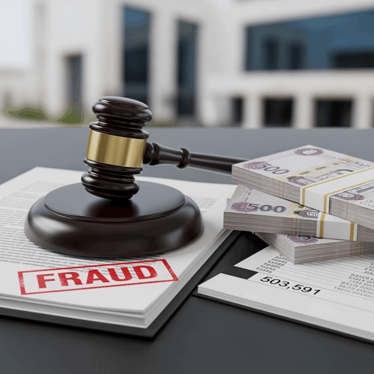 Illustration for: Al Ain Law Firm Ordered to Repay Dh503,591 for Fraud