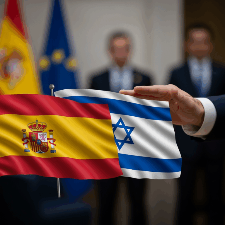 Illustration for: Spain Takes Action Against Israel Over Gaza
