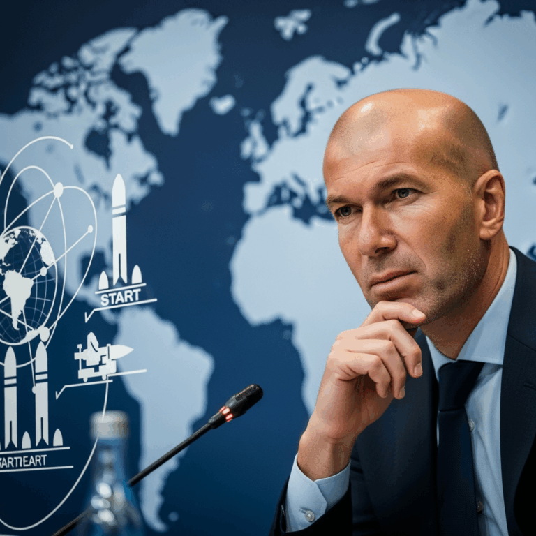Illustration for: Zidane on Russia's START Treaty Initiative