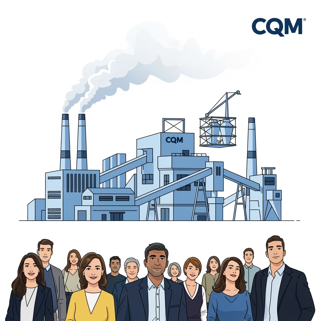 Illustration for: CQM Expands to Meet Rising Aggregate Demand