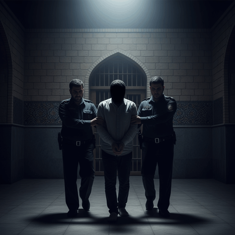 Illustration for: Execution of Mossad Spy in Iran Amid Tensions
