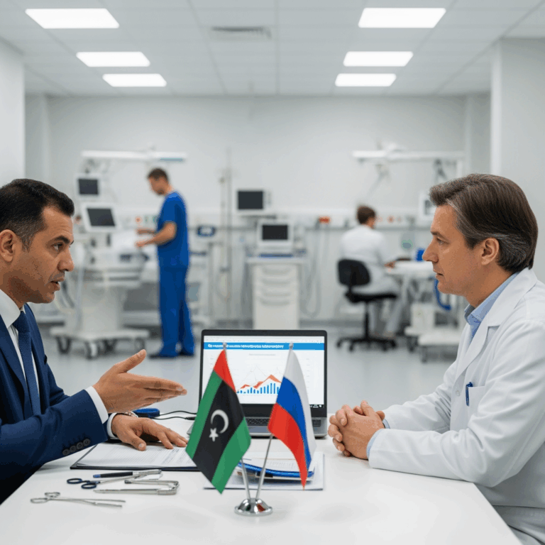 Illustration for: Libya Seeks Russian Expertise in Medical Safety