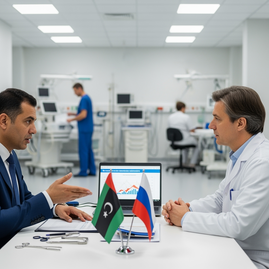 Illustration for: Libya Seeks Russian Expertise in Medical Safety
