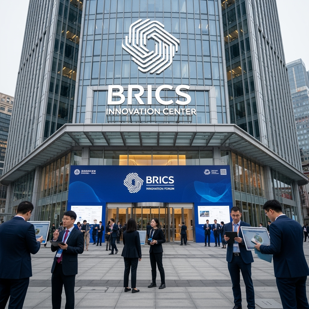 Illustration for: BRICS Forum Establishes Innovation Center in China