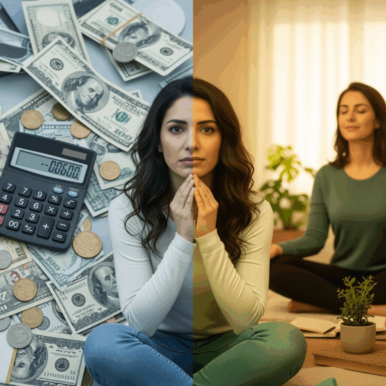Illustration for: Imane Belhabes' Journey with Money and Wellness