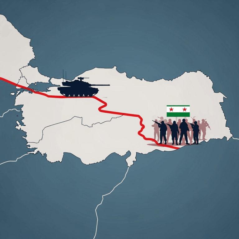 Illustration for: Turkish Defense Ministry's Stance on Syrian Democratic Forces