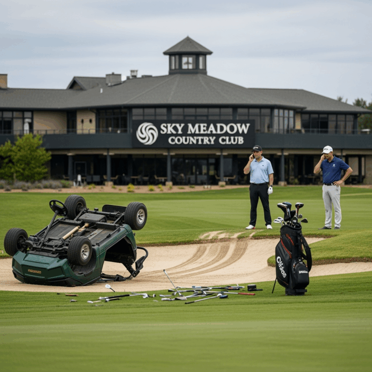 Illustration for: Shooting Incident at Sky Meadow Country Club