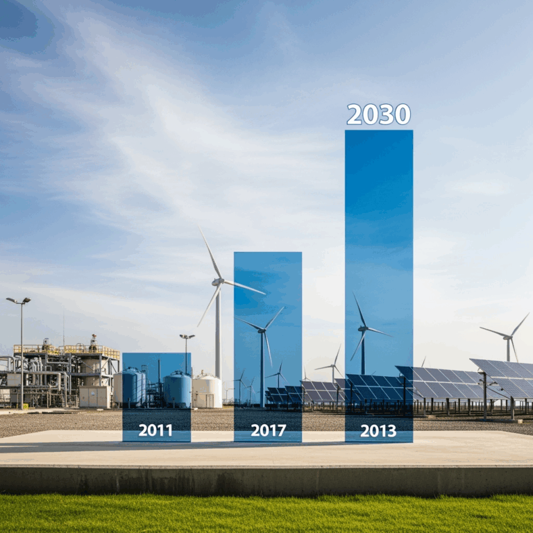 Illustration for: Hydrogen Production Forecast by 2030