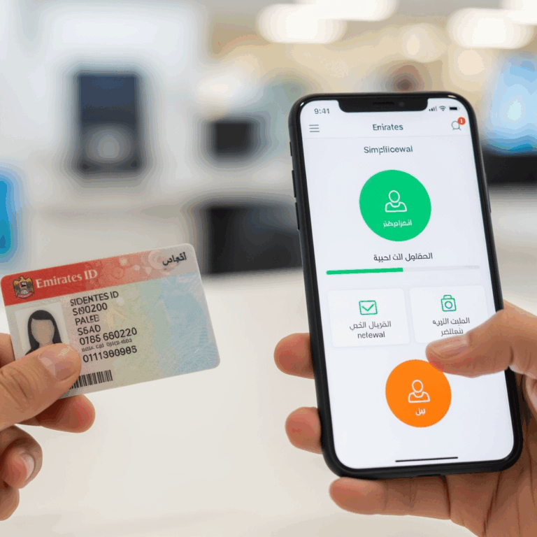 Illustration for: Simplified Emirates ID Renewal Process