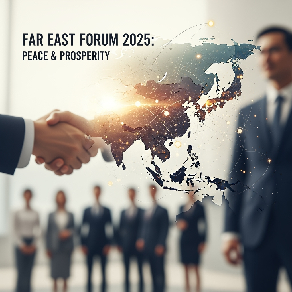 Illustration for: Far East Forum 2025: Peace & Prosperity